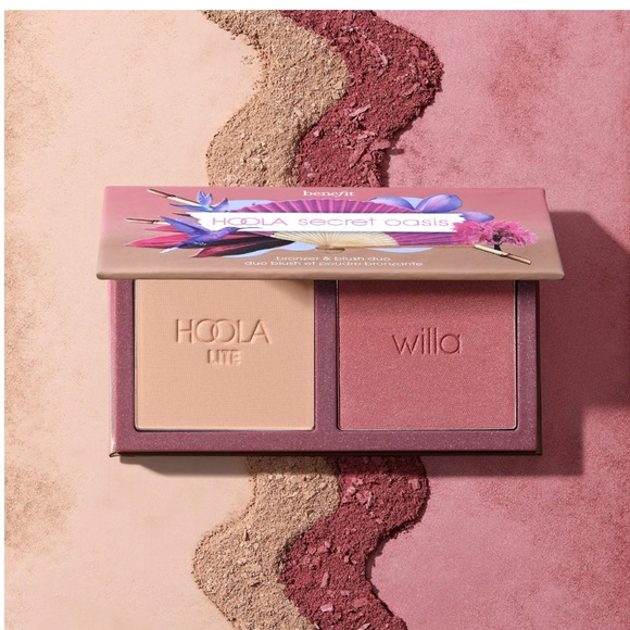 Benefit Cosmetics Hoola & WANDERful World Duo Mini Bronzer & Blush Value Set - Picture 1 of 5